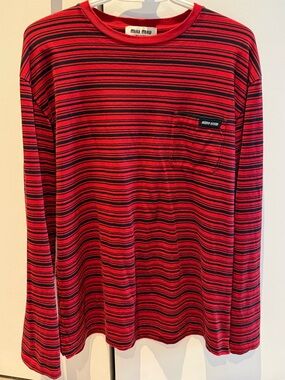 Miu Miu cotton jersey T-shirt